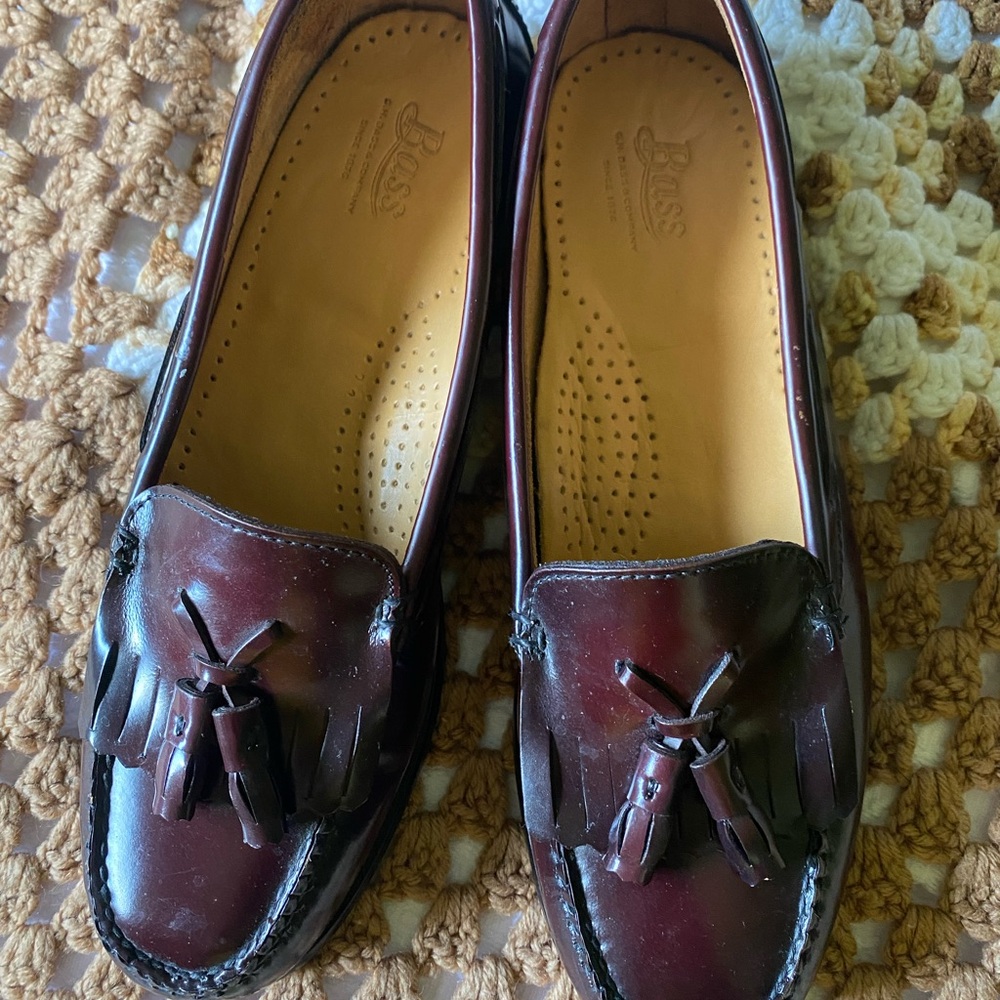 Bass Kiltie Weejuns Penny Loafers